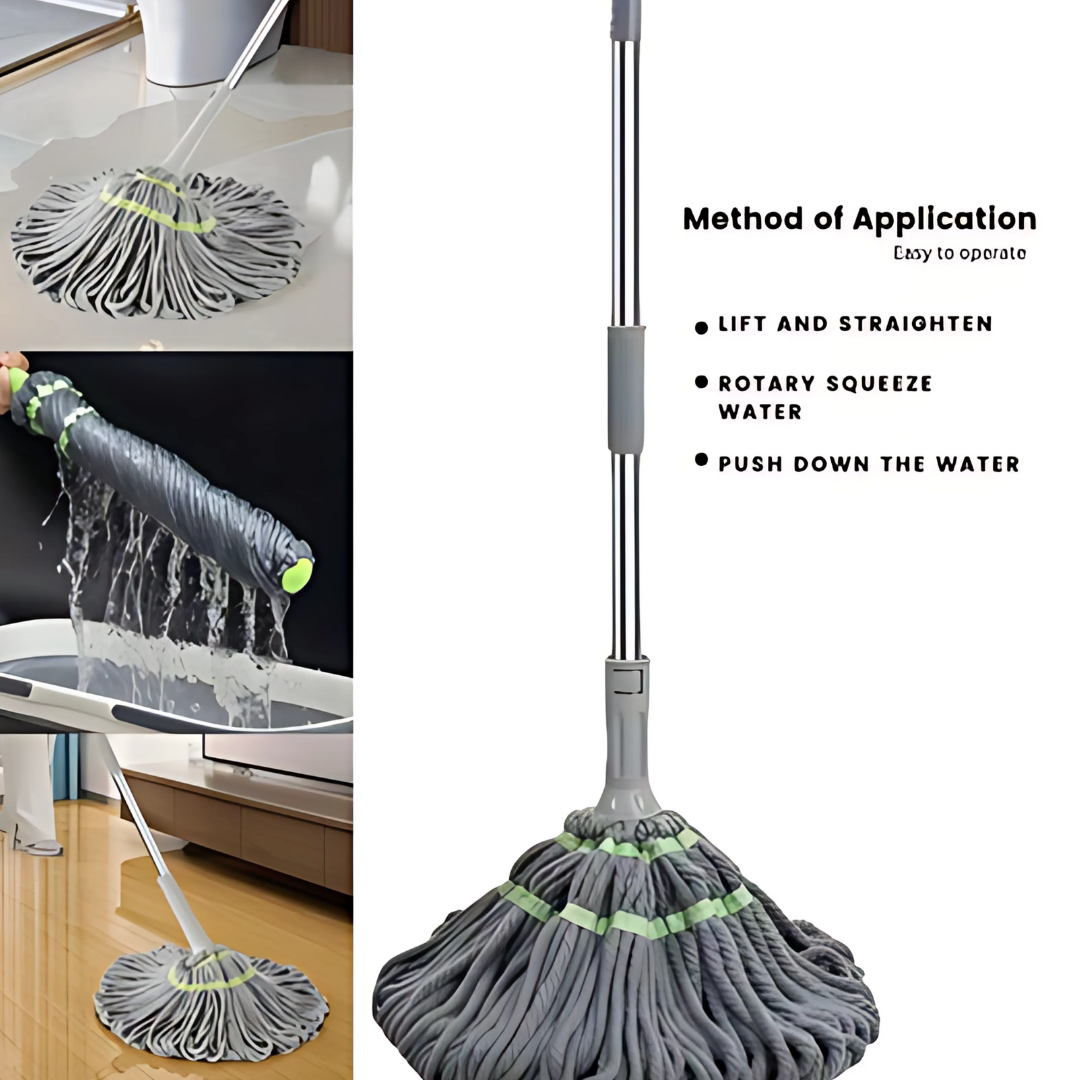 Twist Mop for Floor Cleaning