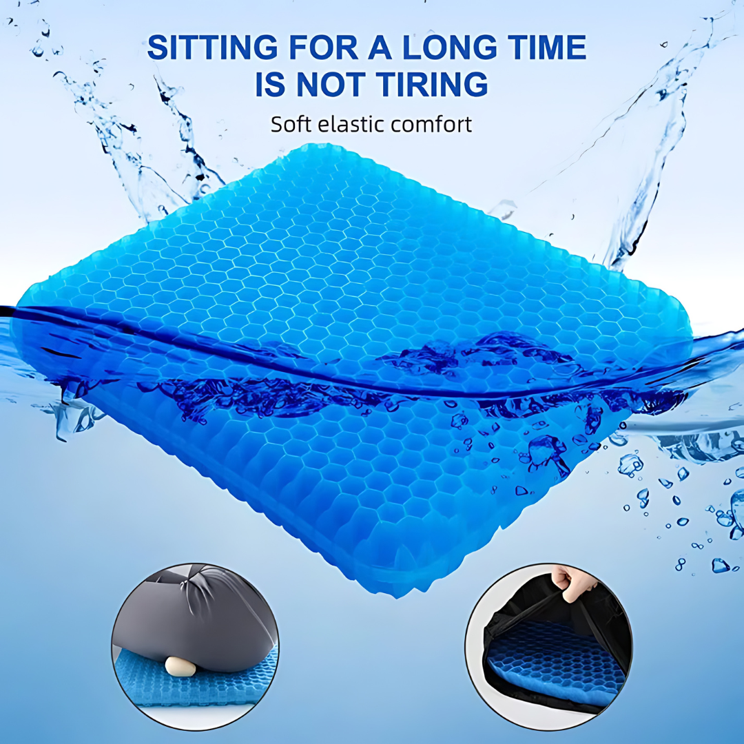 Gel Orthopedic Seat Cushion for Back Pain