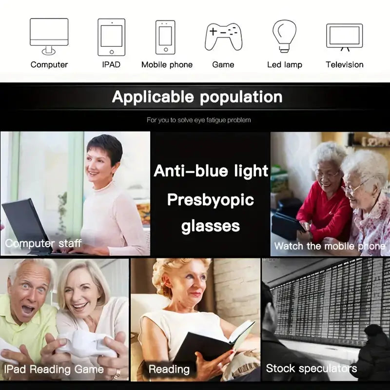 Daily use reading glasses
