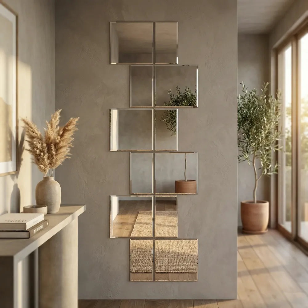 3d acrylic mirror wall sticker