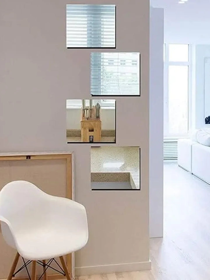 3D Acrylic Mirror Wall Sticker