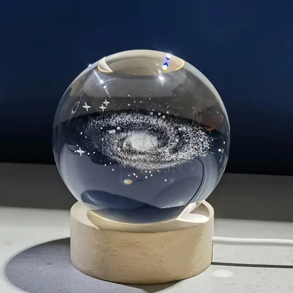 3d crystal galaxy lamp