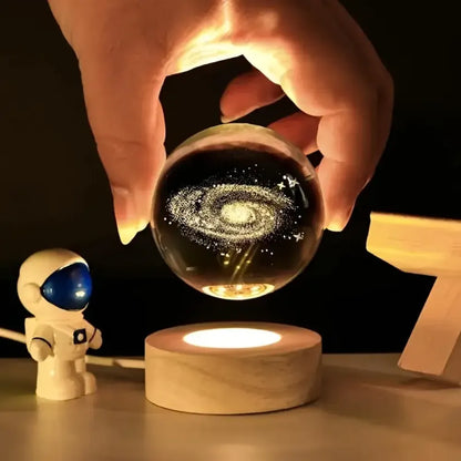 3d crystal galaxy lamp