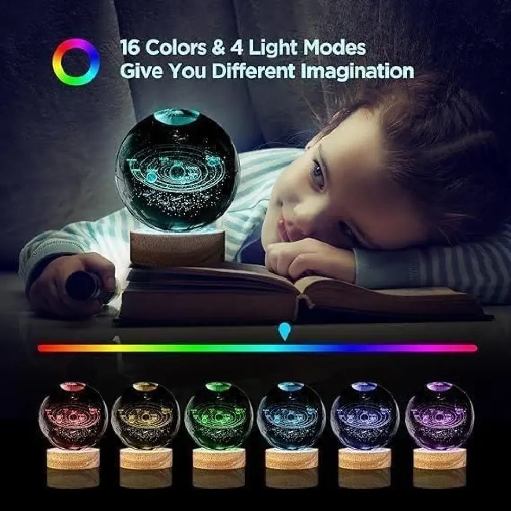 3d crystal galaxy lamp