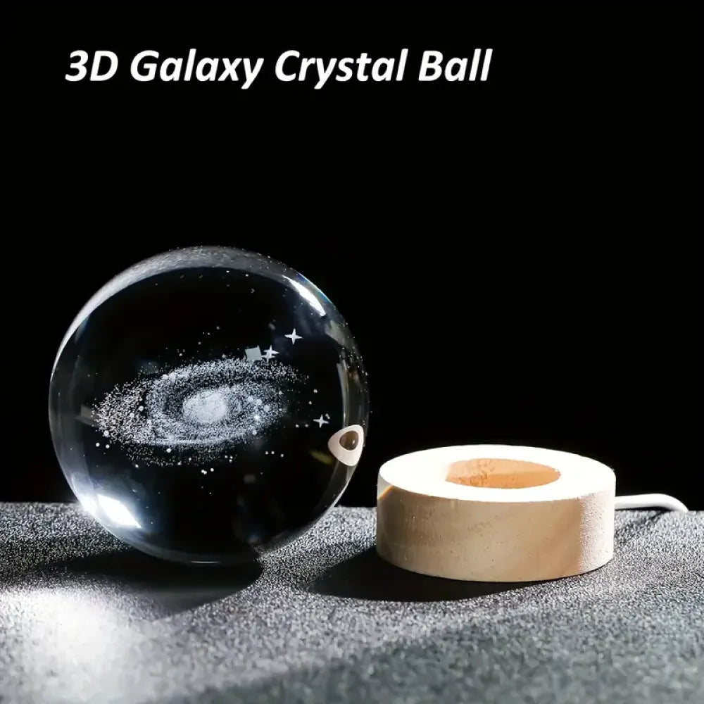 3d crystal galaxy lamp