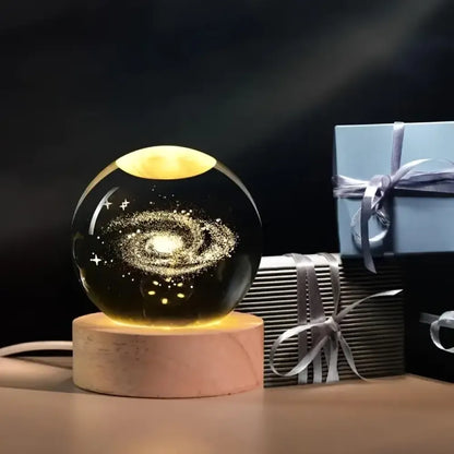 3d crystal galaxy lamp