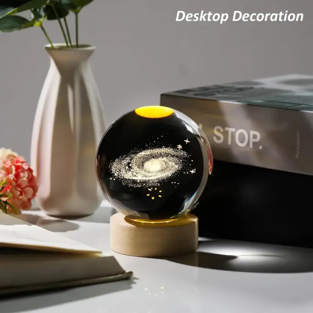 3d crystal galaxy lamp