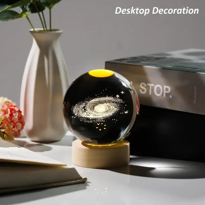 3d crystal galaxy lamp