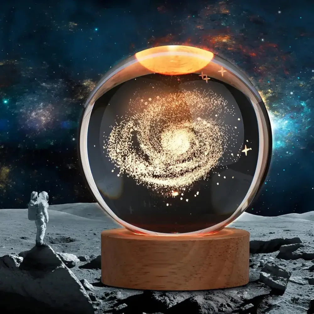 3d crystal galaxy lamp