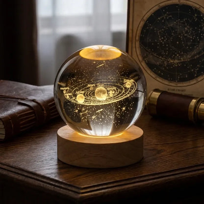 3d crystal lamp ball (assorted design)