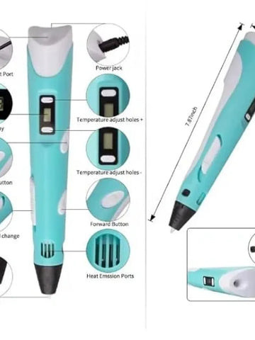 3D Drawing Pen for Kids – Pack of 1