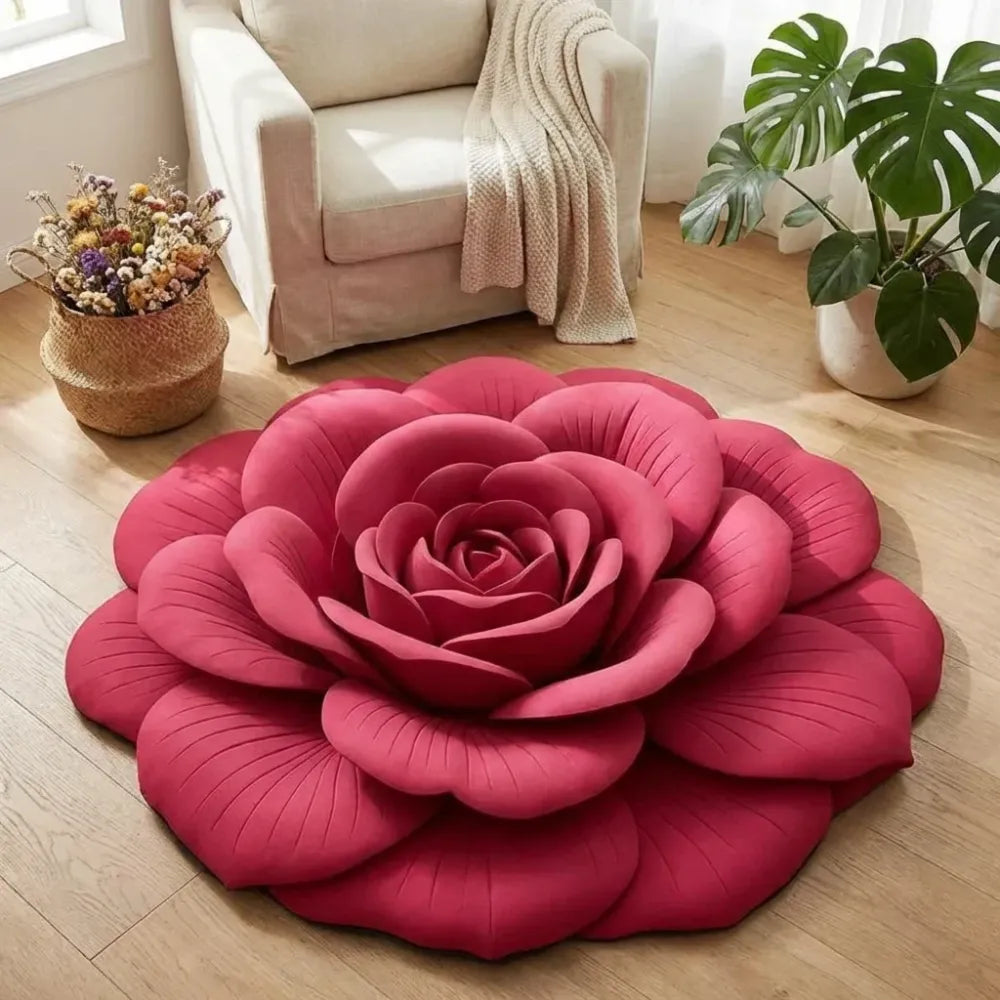 3d flower bath mats - home essentials