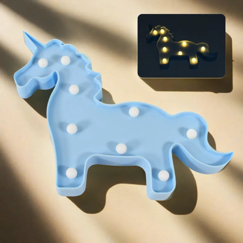 3d led night light table lamp for party birthday wedding atmosphere battery operated decorative nursery bedroom