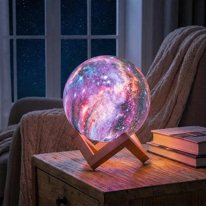 3d moon lamp humidifier - office