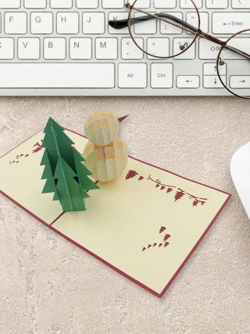 3d Paper Wish Card High Quality Paper Card All Design Card Good Wishing Card (All 3d Card Birthday Christmas Card  Cartoon Card Love Heart Card) (1 Pc)