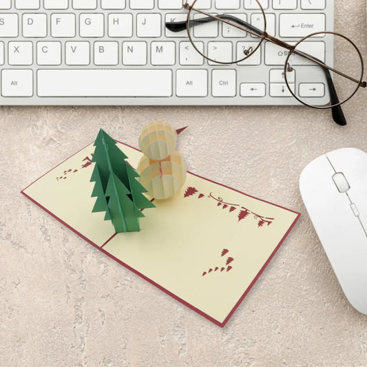 3d paper wish card high quality all design good wishing (all birthday christmas cartoon love heart card) (1 pc) - home