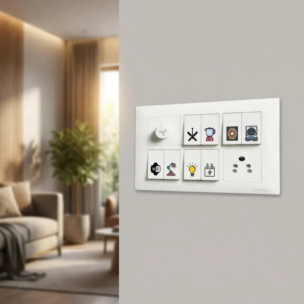 3d premium switch stickers – 149 pcs