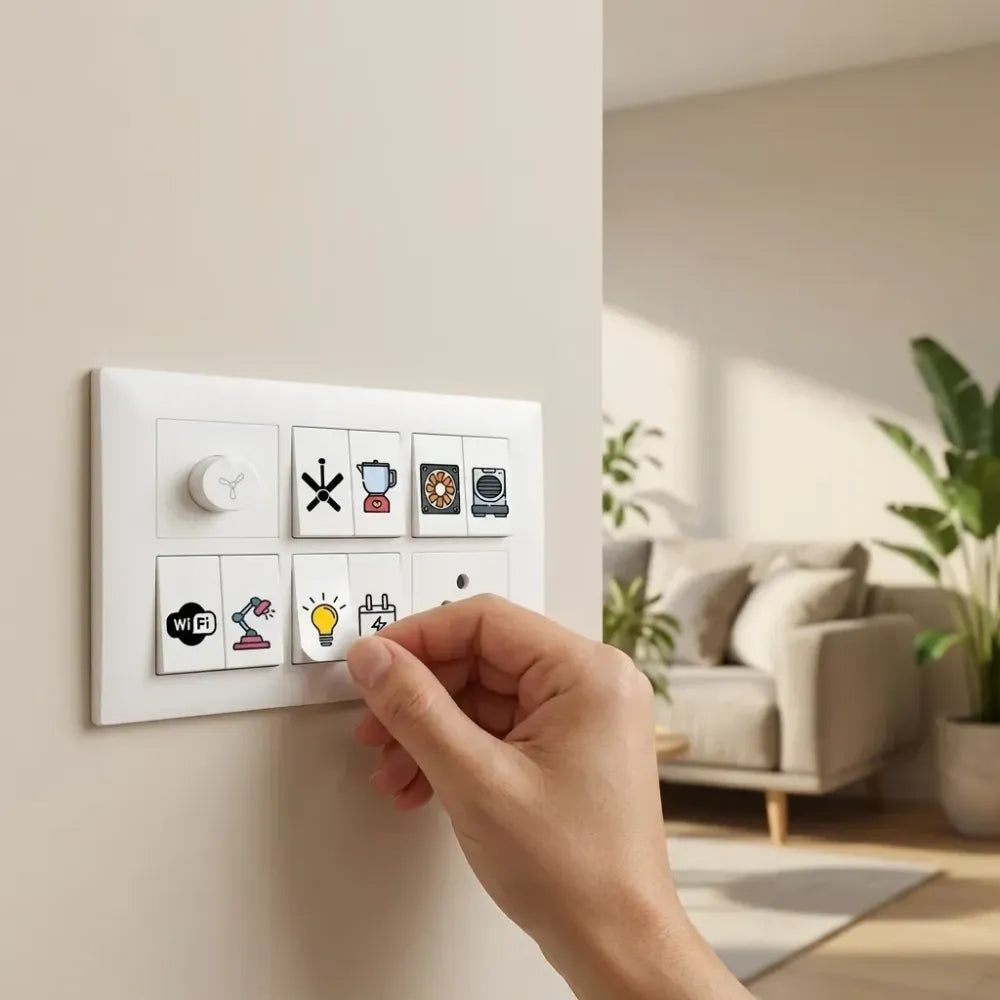 3d premium switch stickers – 149 pcs