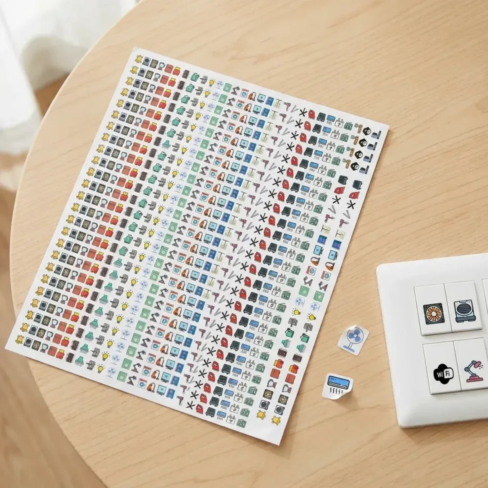 3d premium switch stickers – 149 pcs