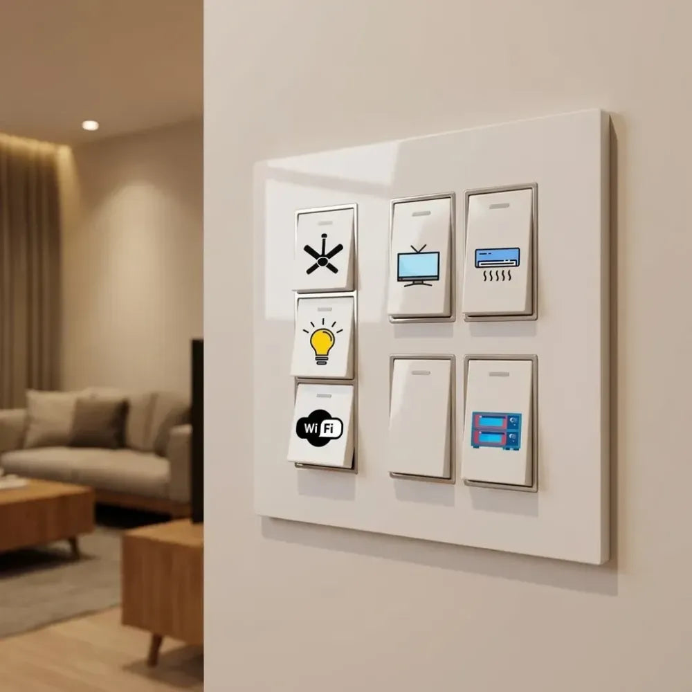 3d premium switch stickers – 149 pcs