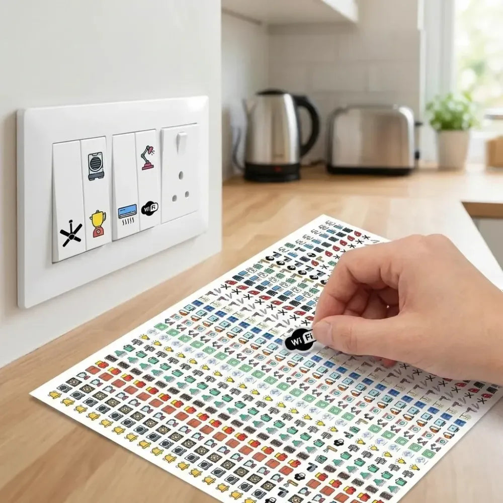 3d premium switch stickers – 149 pcs