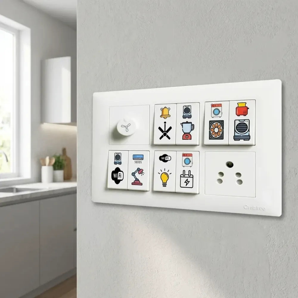3d premium switch stickers – 149 pcs
