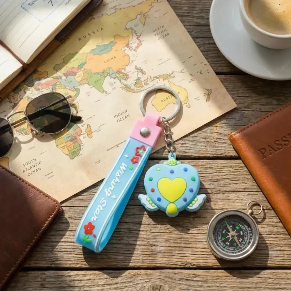 3d silicone keychain charm - home improvement
