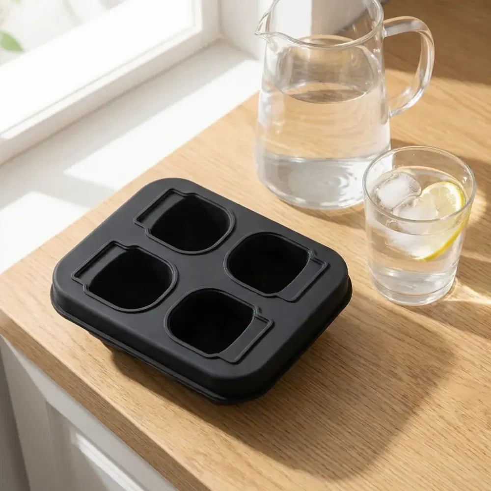 3d skull silicon ice cube tray - home essentials