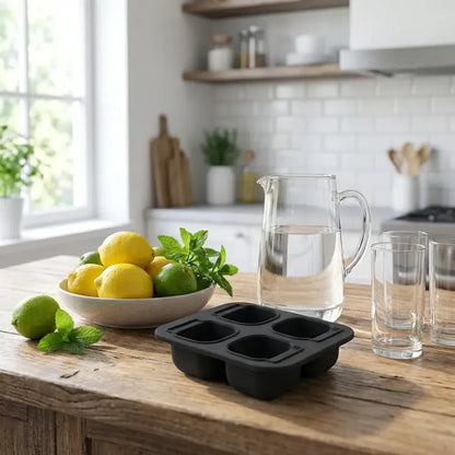 3d skull silicon ice cube tray - home essentials