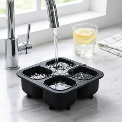 3d skull silicon ice cube tray - home essentials