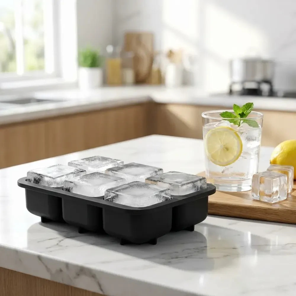 3d skull silicon ice cube tray - home essentials