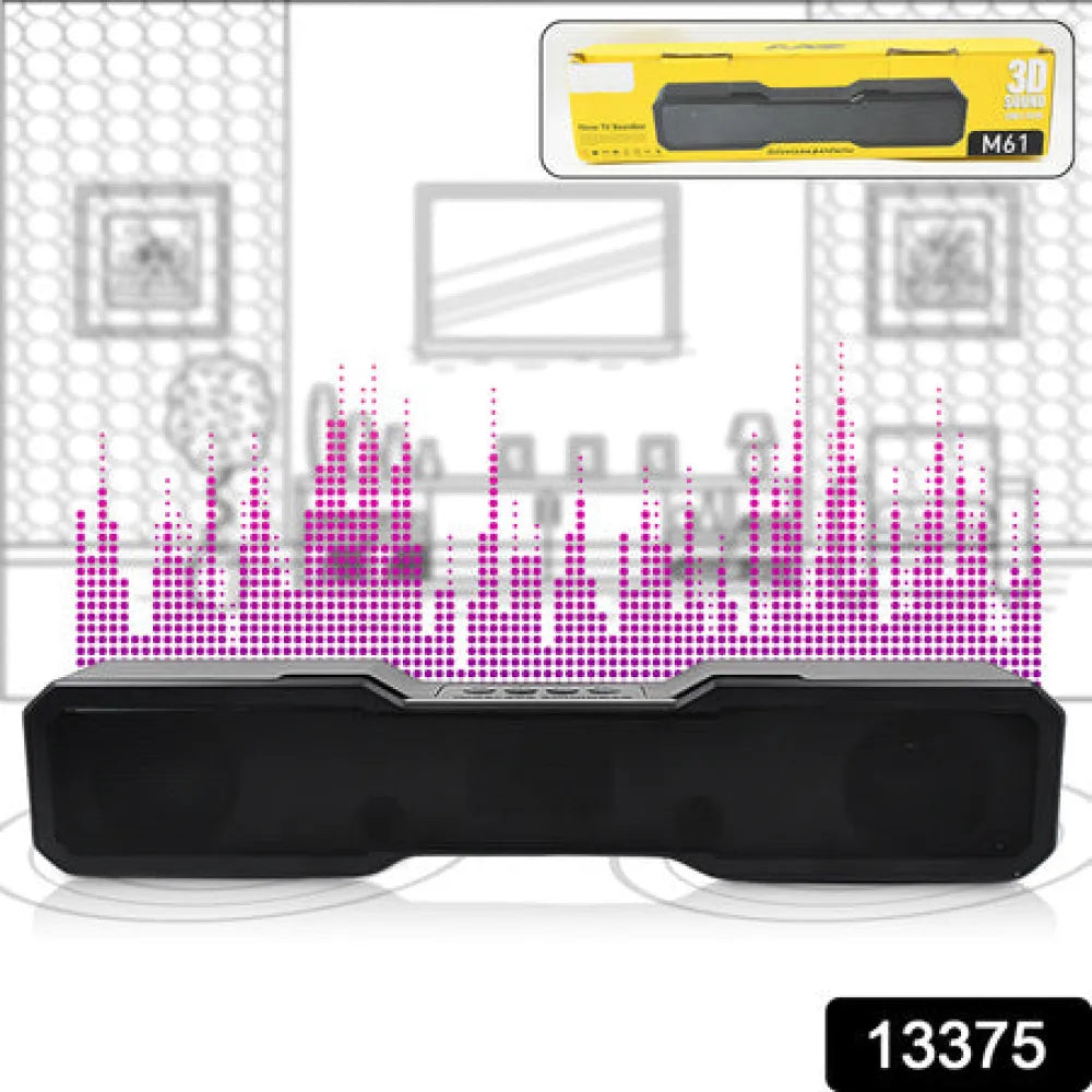 3d sound wireless bluetooth speaker (1 pc) - electronics