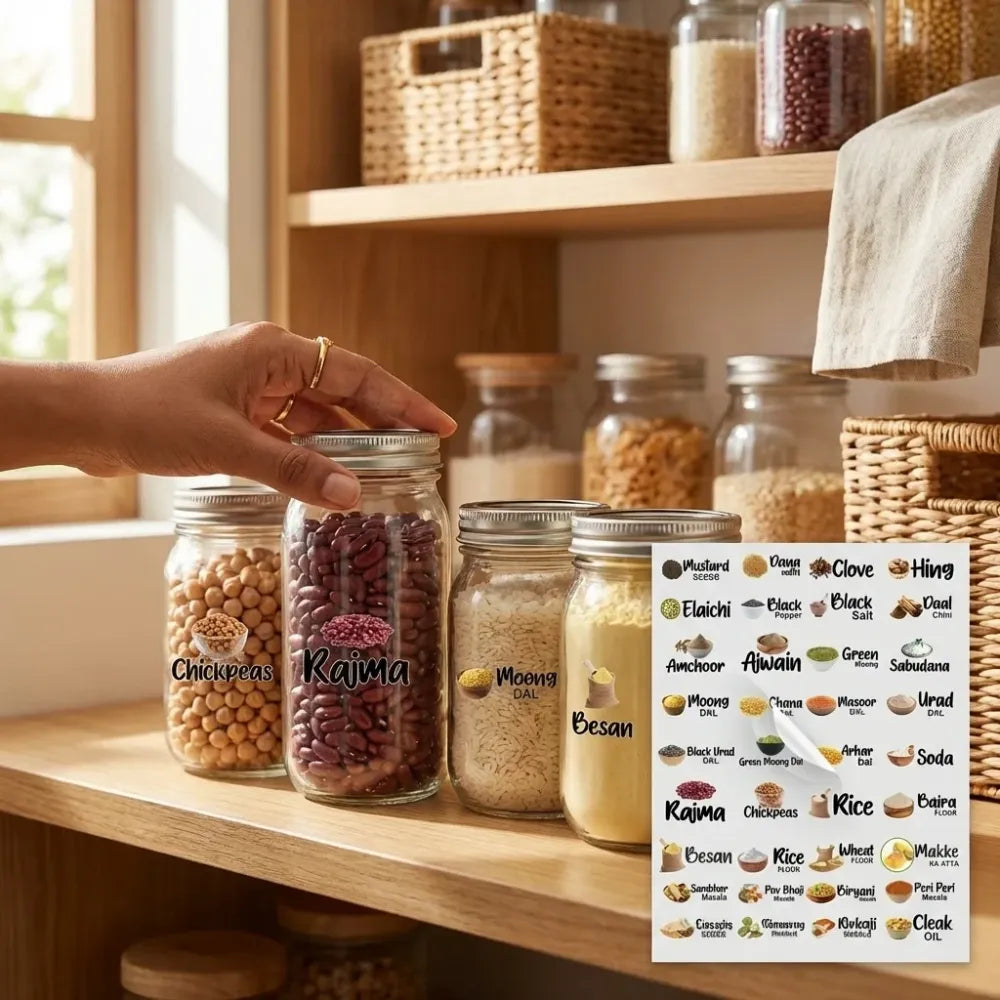 3d spice jar stickers