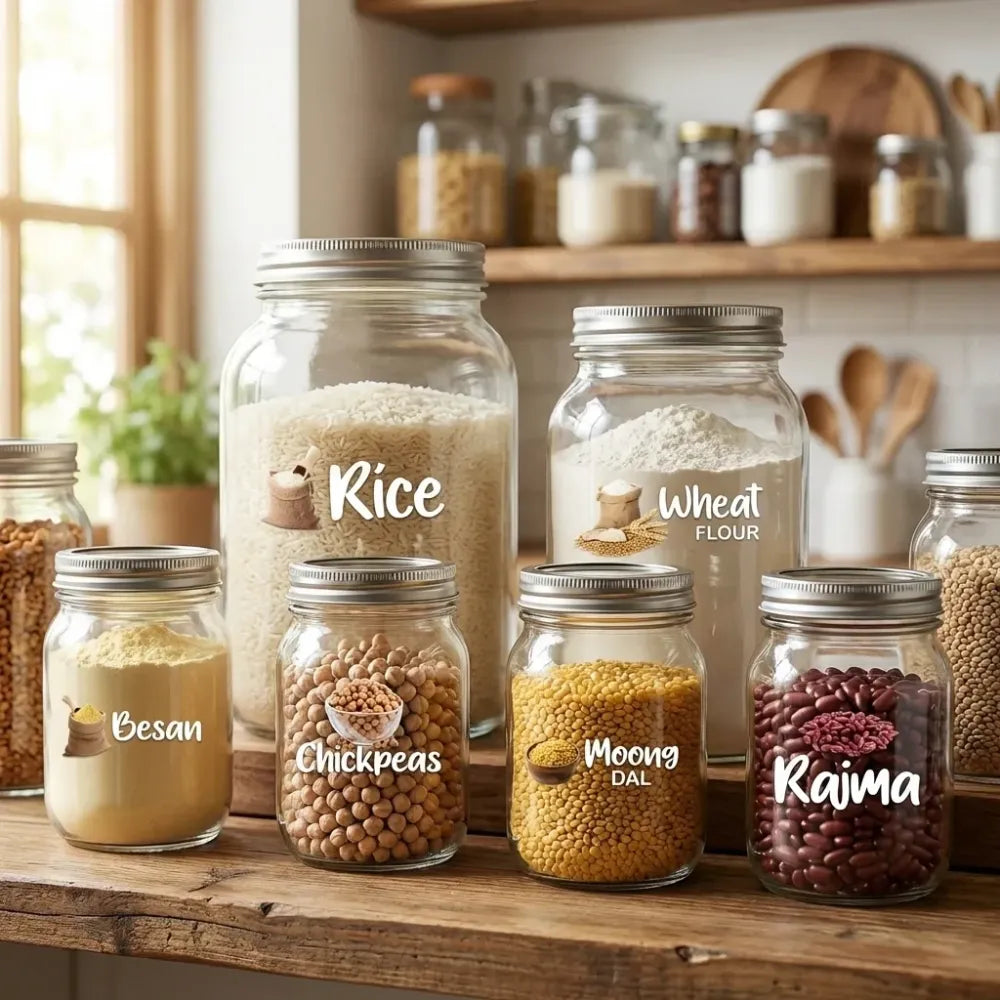 3d spice jar stickers