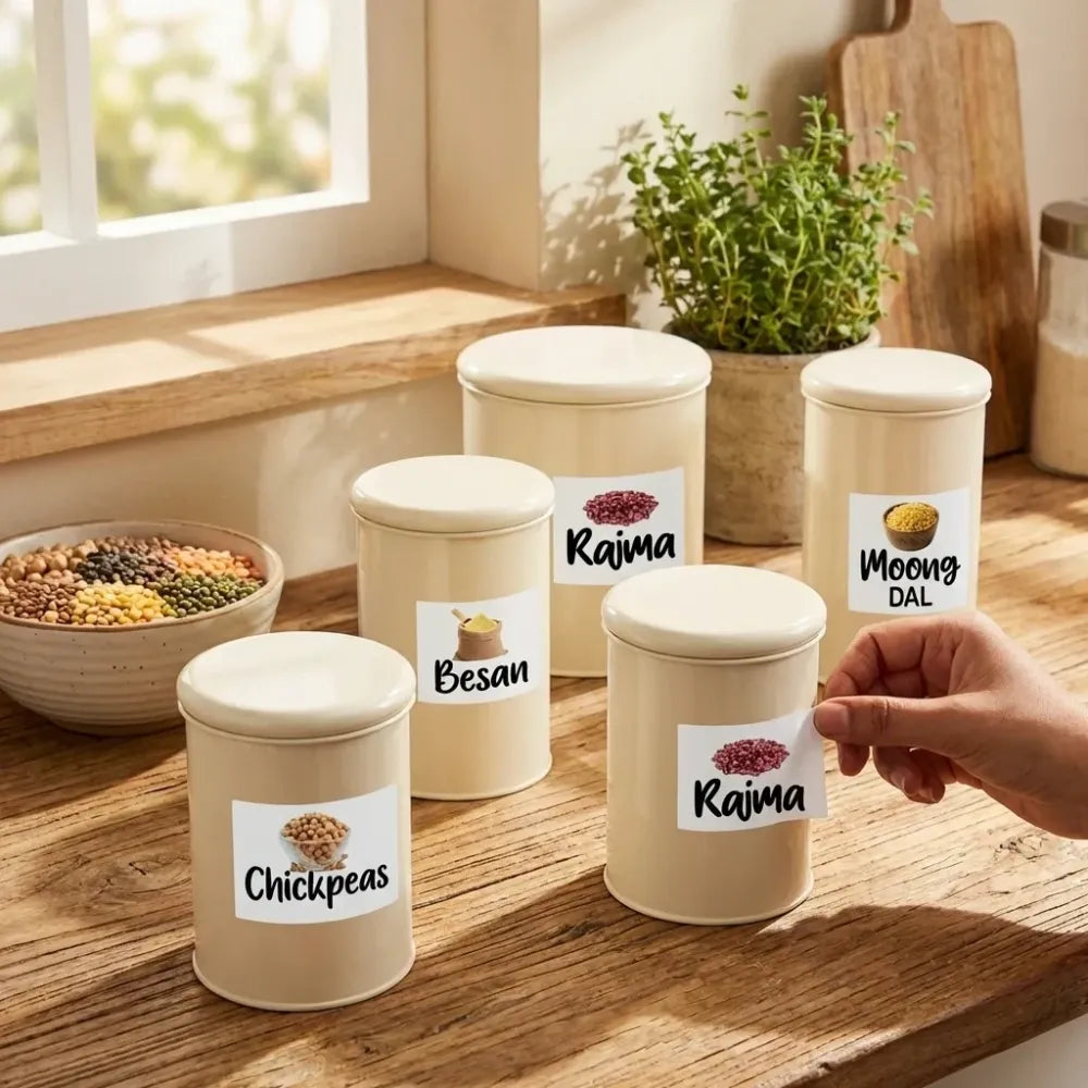 3d spice jar stickers