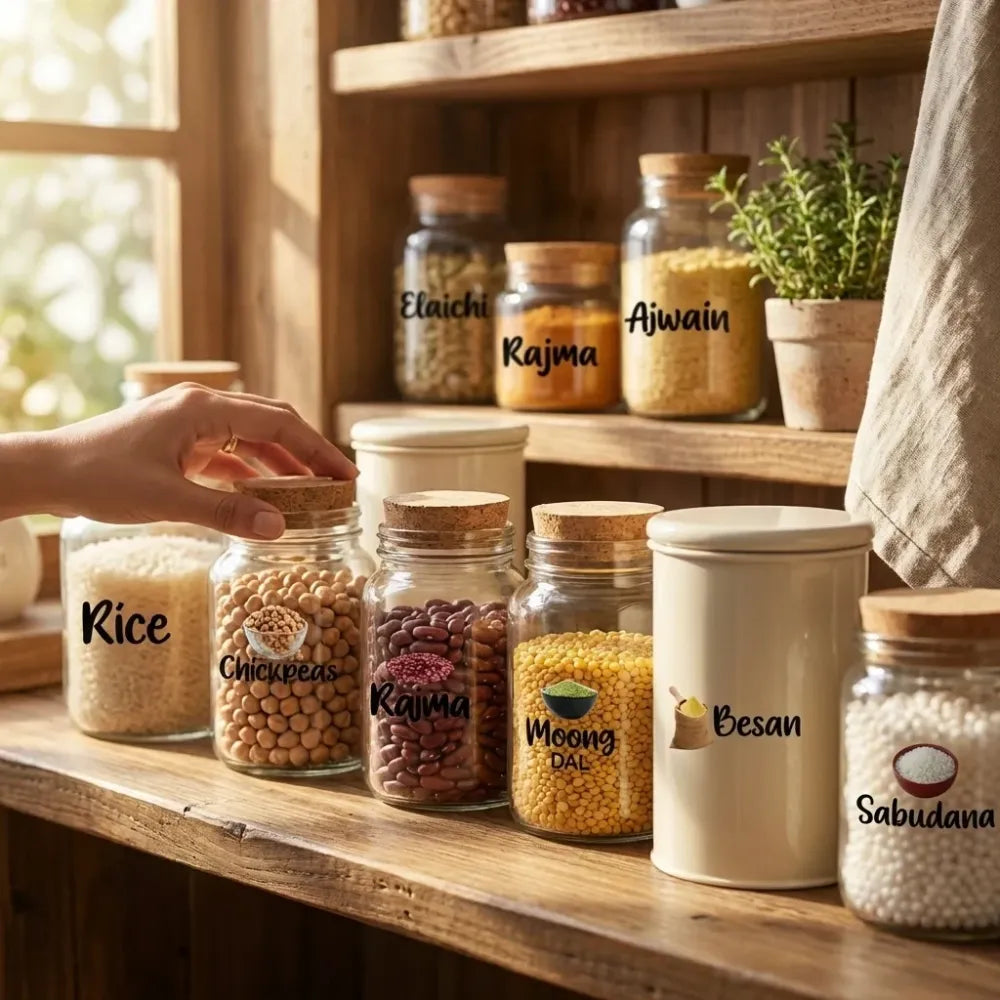 3d spice jar stickers