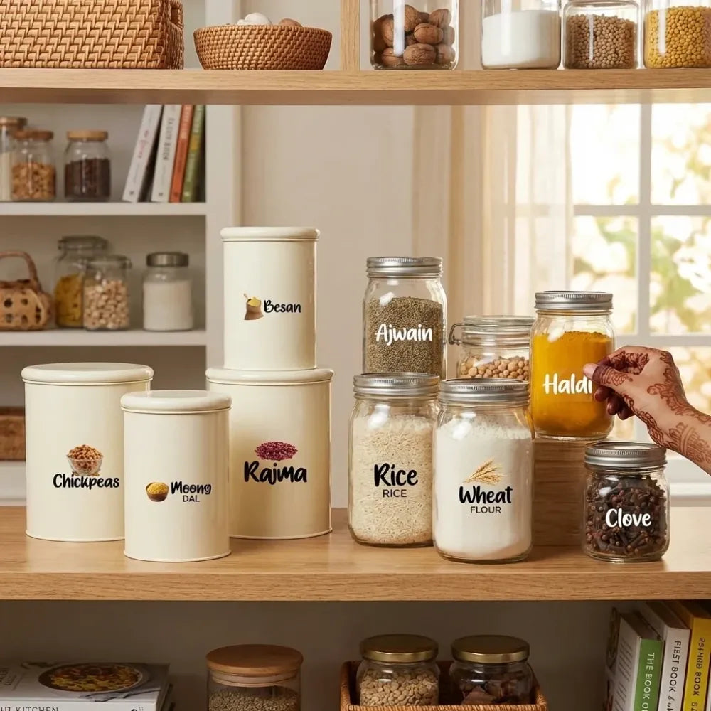 3d spice jar stickers
