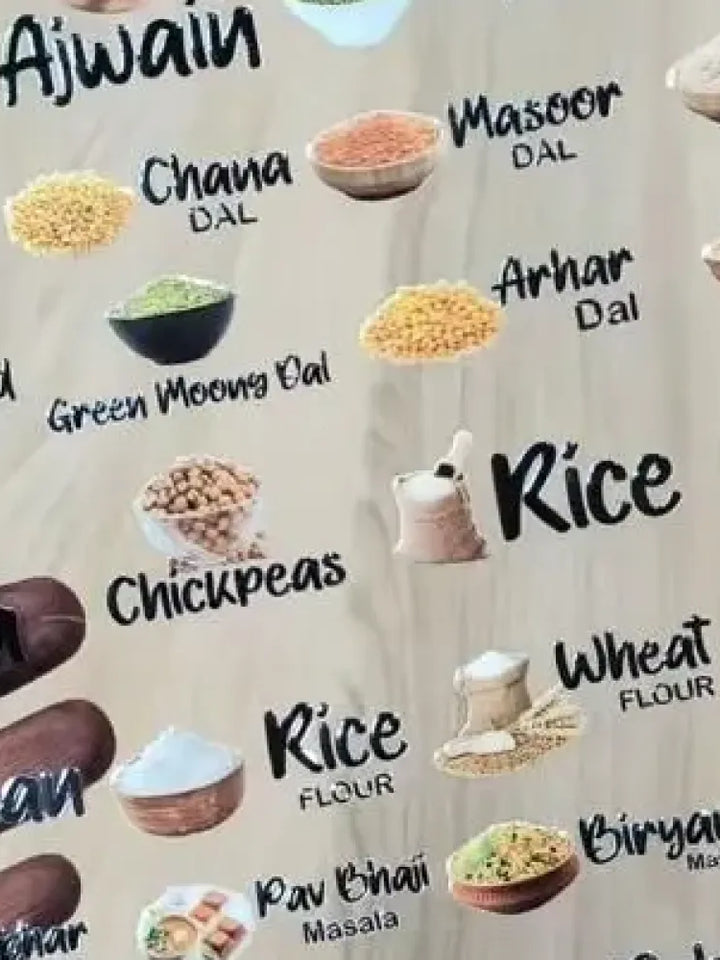 3D Waterproof Spice Jar Stickers