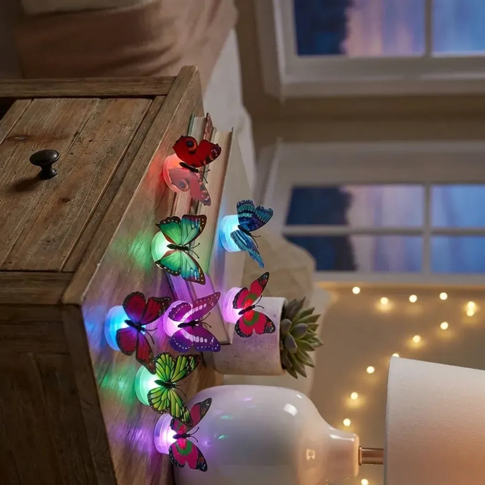 3dbutterfly led light for home decoration (pack of 3)