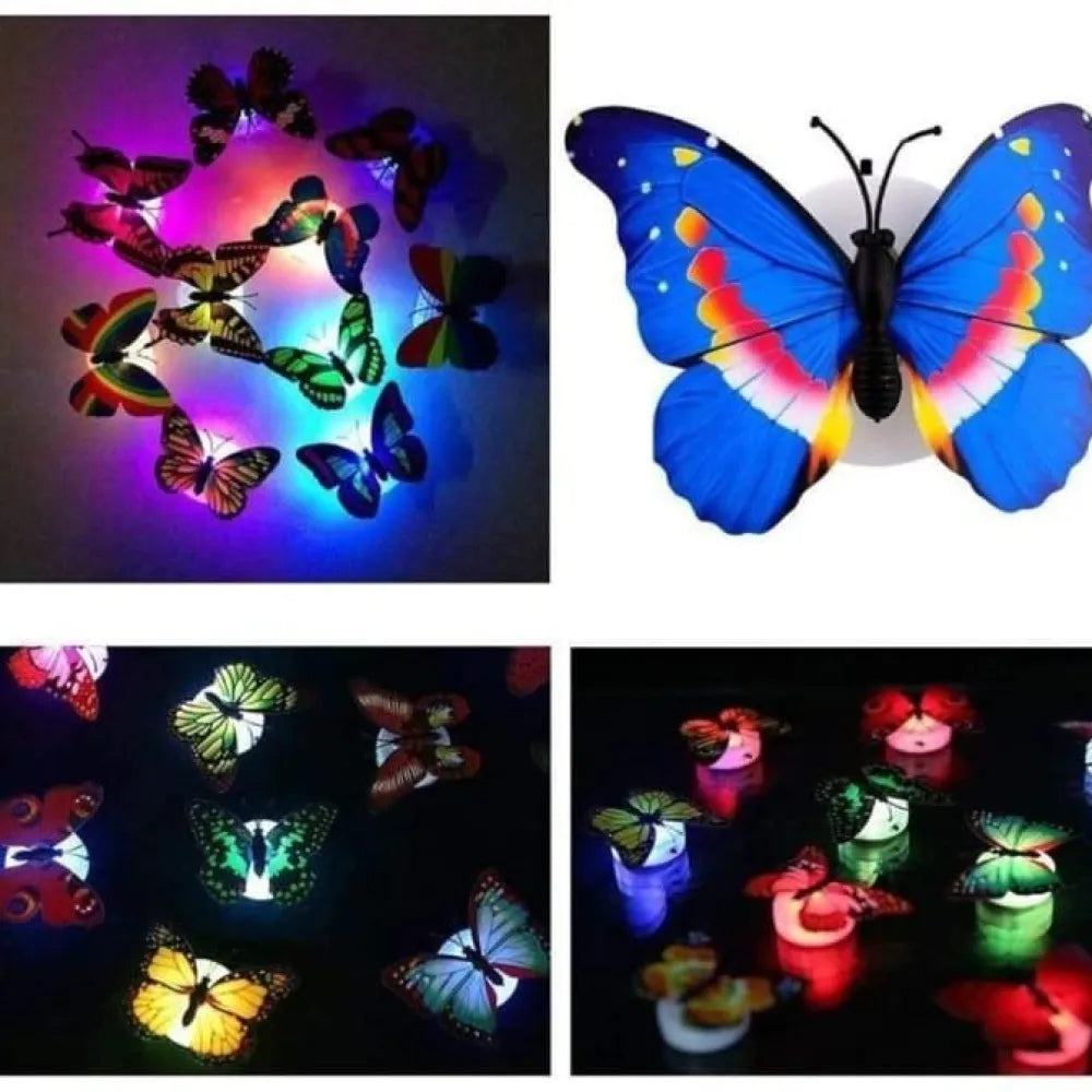 3dbutterfly led light for home decoration (pack of 3)