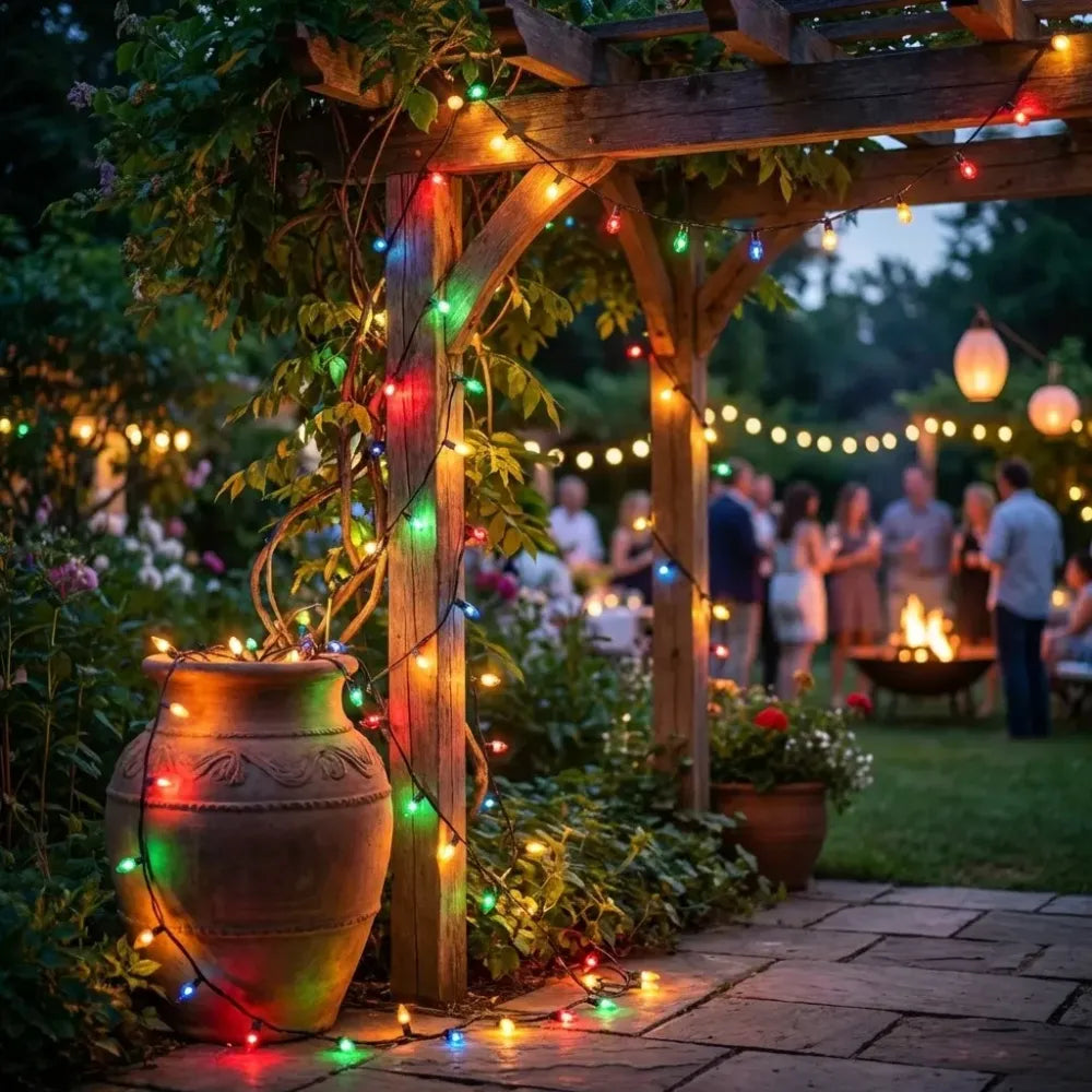 3m multi-color led string lights - home decor