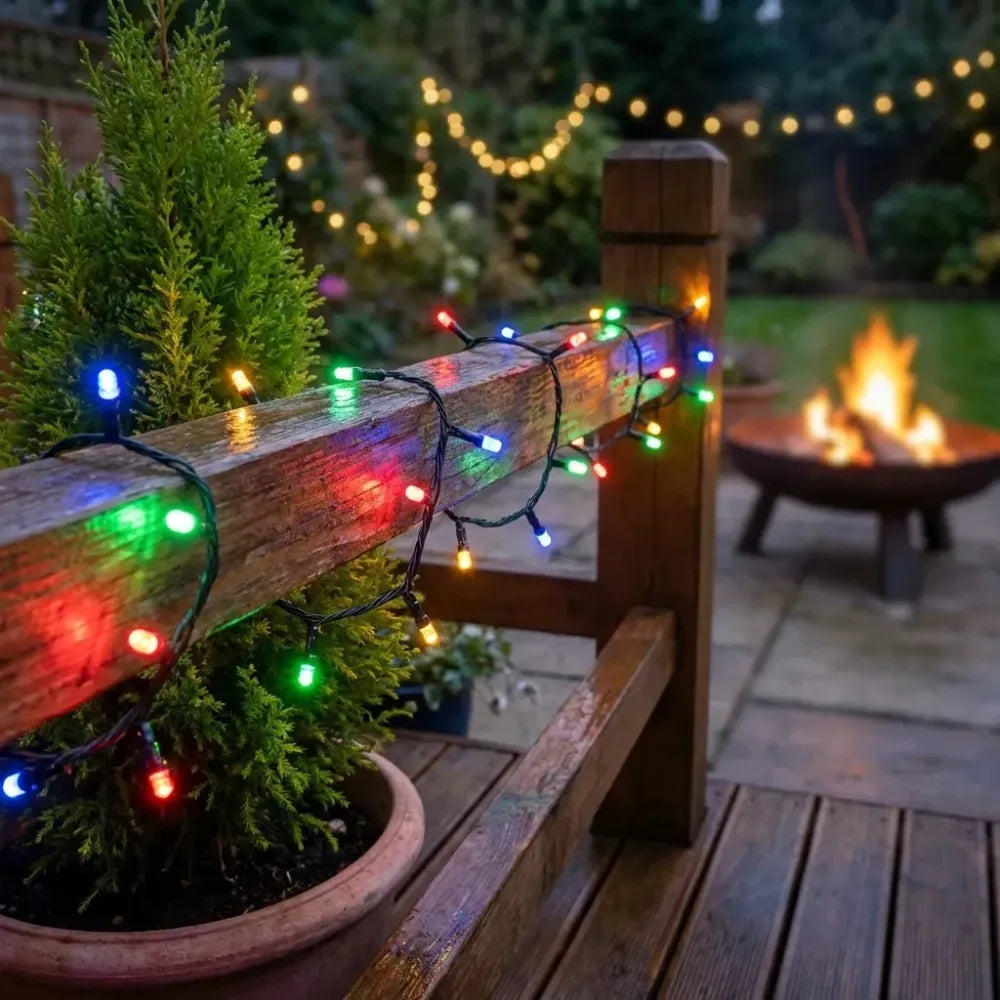 3m multi-color led string lights - home decor