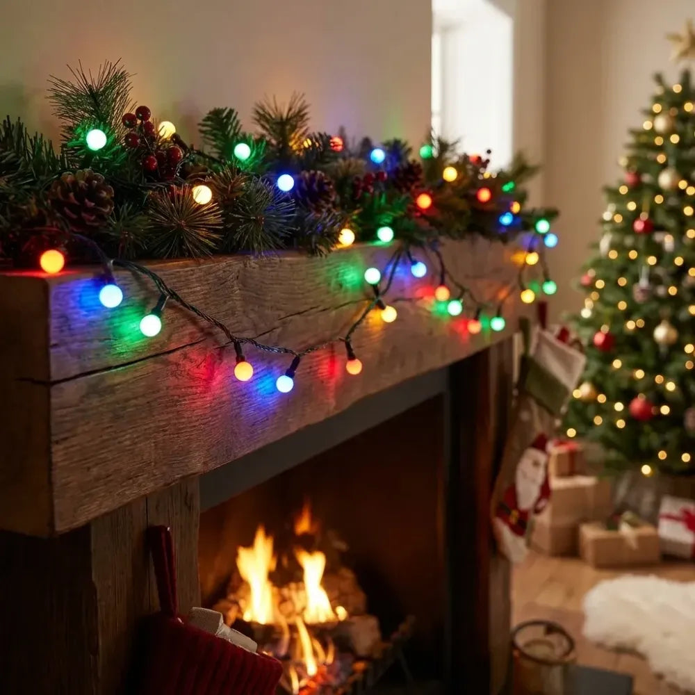 3m multi-color led string lights - home decor