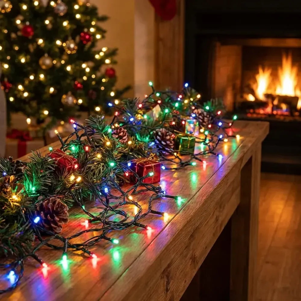 3m multi-color led string lights - home decor