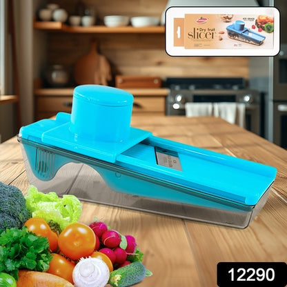 2-in-1 Multipurpose Vegetable  Dry Fruit Slicer (1 Pc)