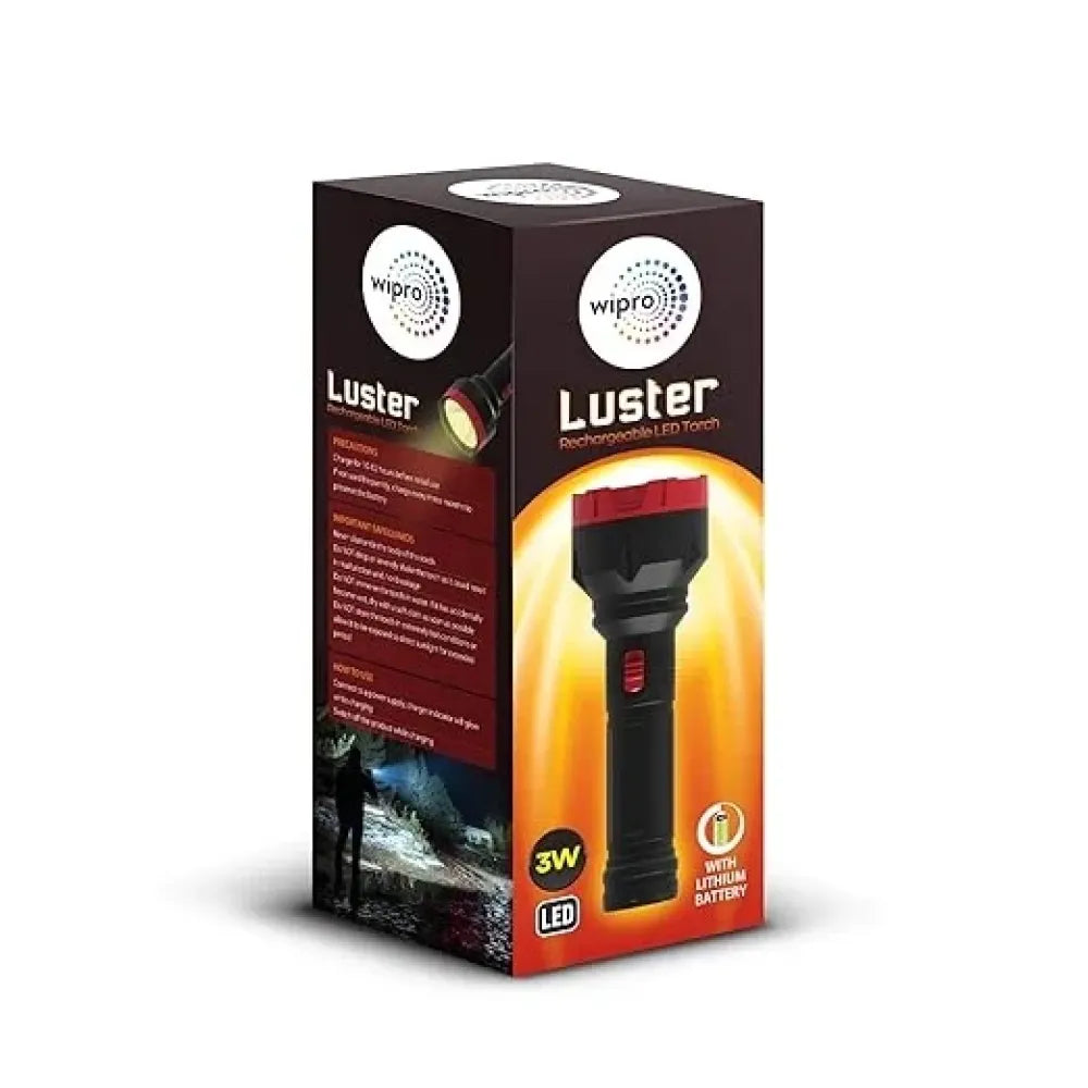 3w led rechargeable torch