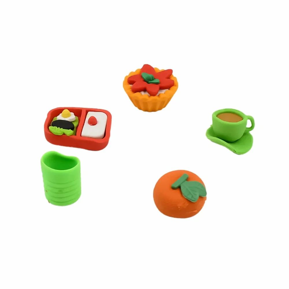 3d fun shape erasers