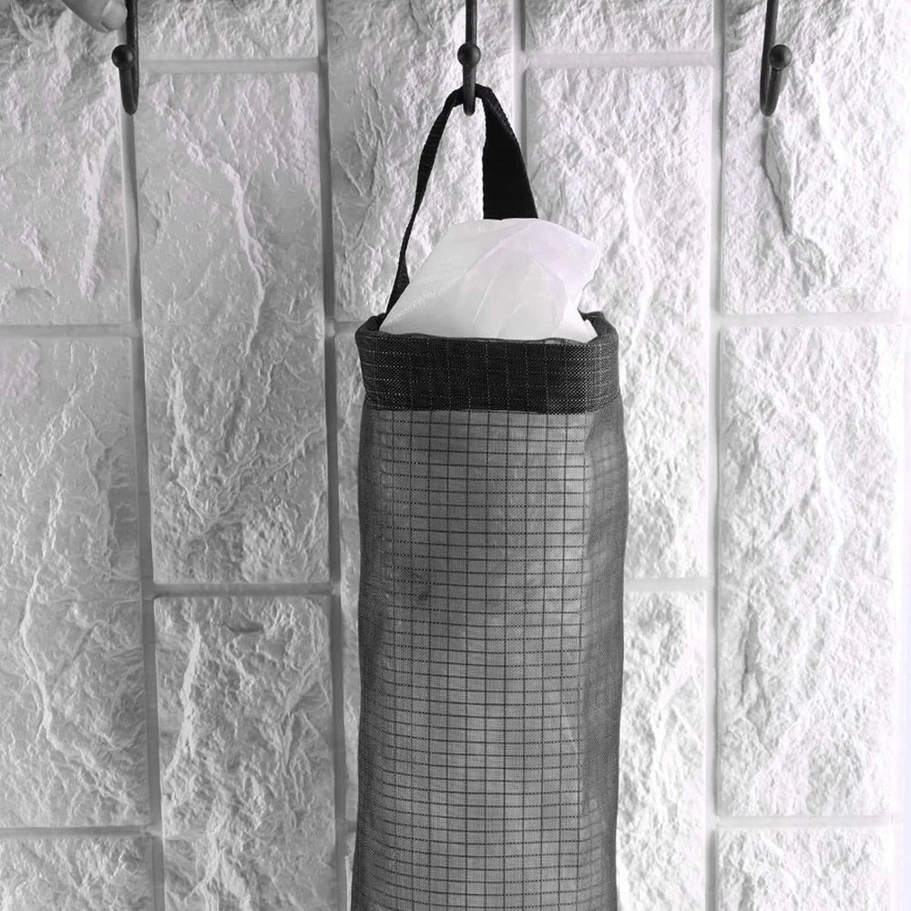 Plastic bag organizer holder