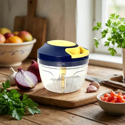 4-blade manual chopper – 650ml - home & kitchen
