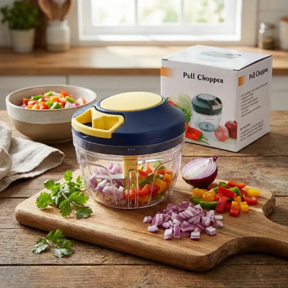4-blade vegetable & fruit chopper - home kitchen